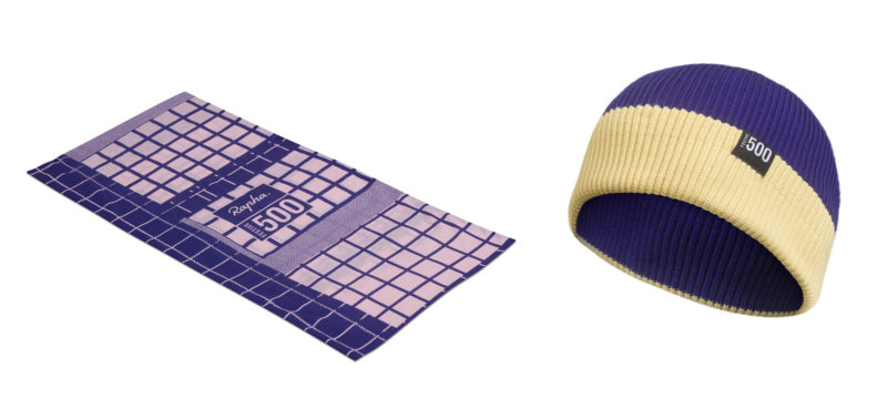 Rapha Festive 500 limited edition cycling kit: snood & beanie
