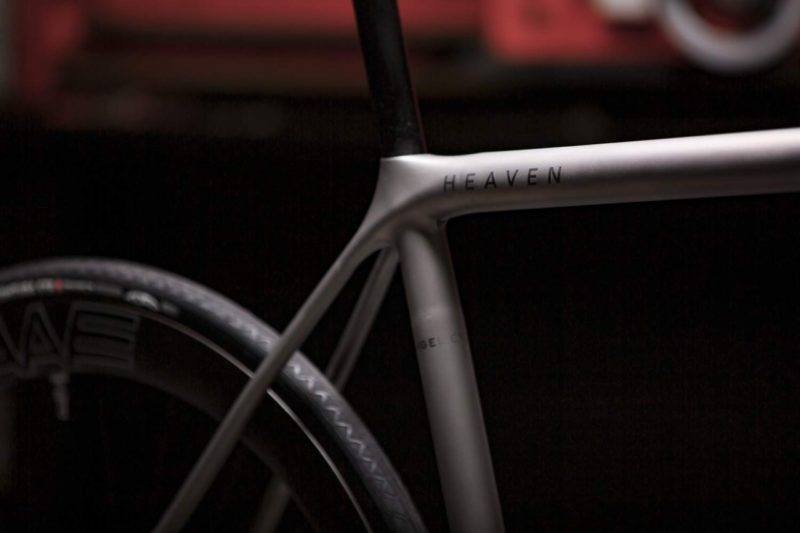 Angel Cycle Works Heaven seat tube to tube junction
