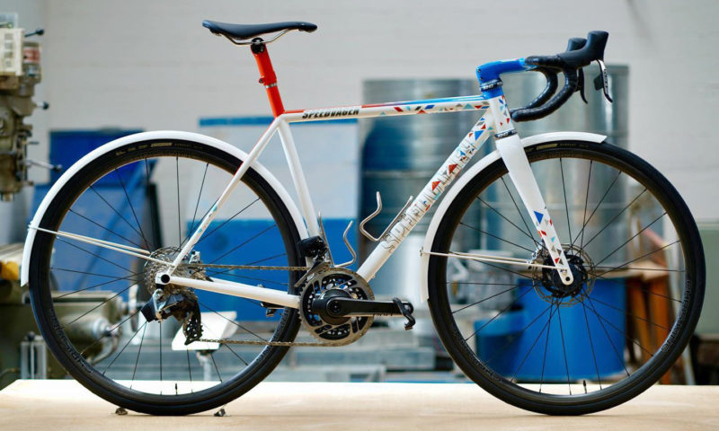 Chris King AeroSet 3 fully internal routing headset, Speedvagen custom road bike