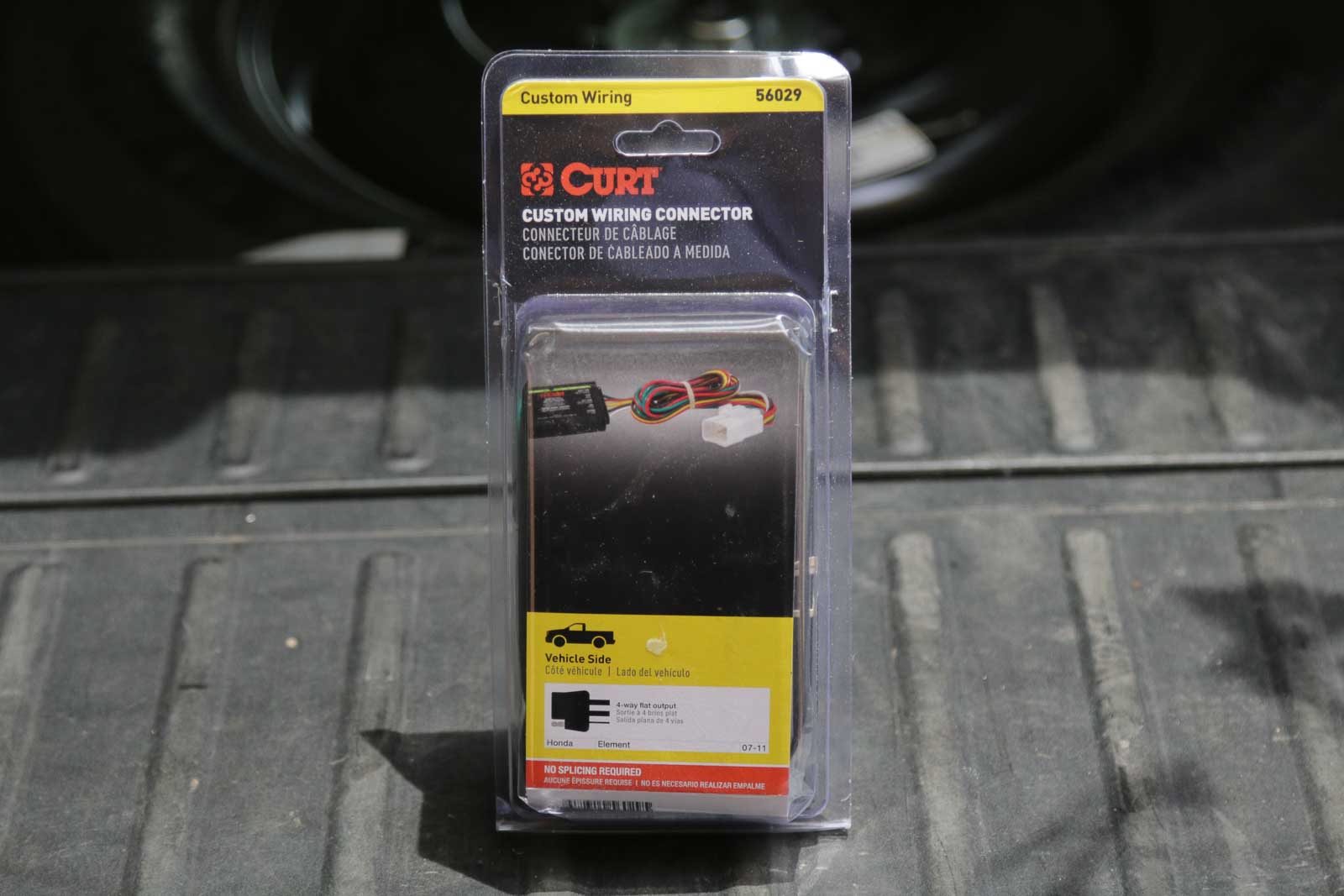 Curt wiring harness for Honda Element and Kuat Piston Pro X
