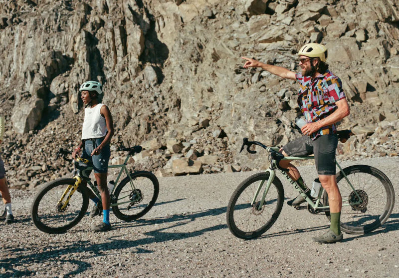 Onguza Original Gravel Model 1, premium steel gravel bike made in Namibia, Dan Craven