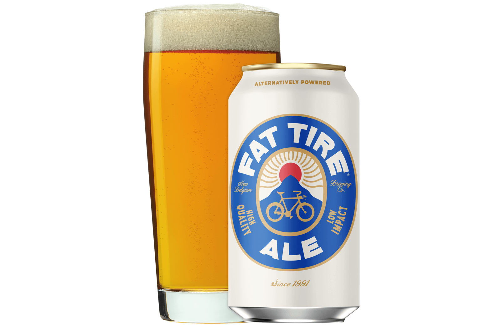 new fat tire ale packaging