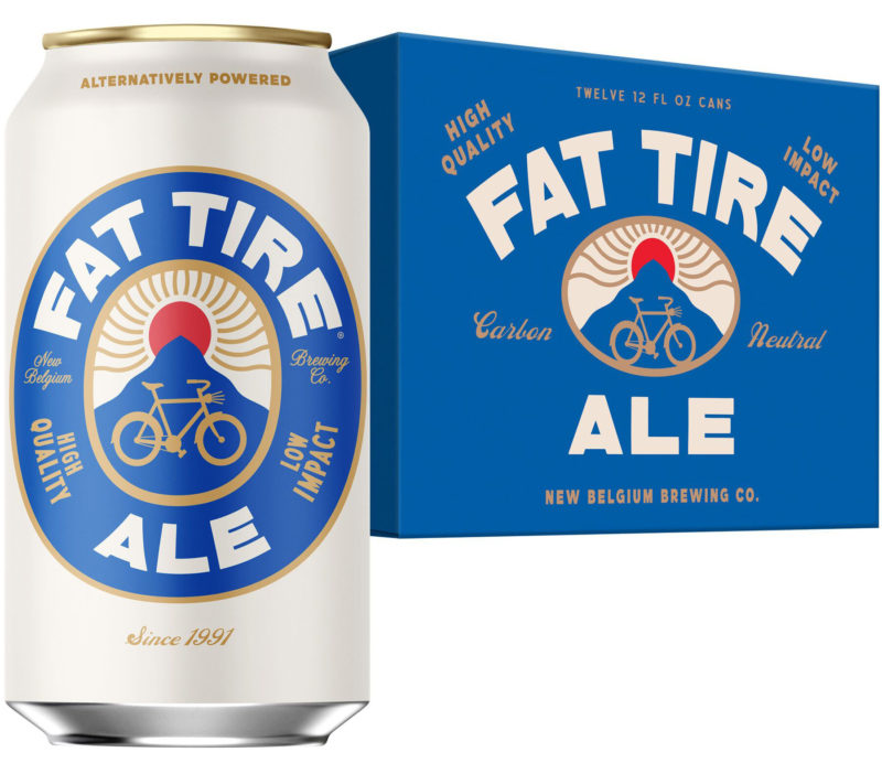 new fat tire ale packaging for cans
