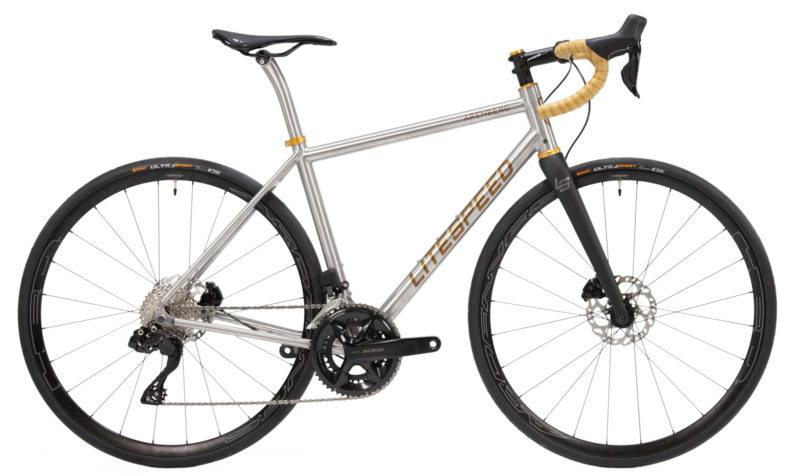 2023 litespeed arenberg disc brake titanium road bike