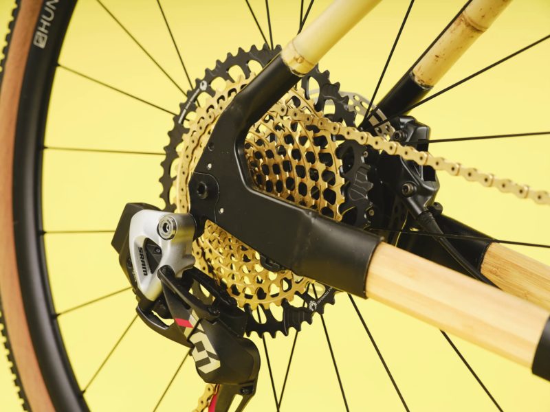 bamboo gravel bike kit dropouts