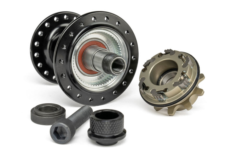 Eclat Exile Disc brake BMX cassette hub, 6-pawls for 120 POE