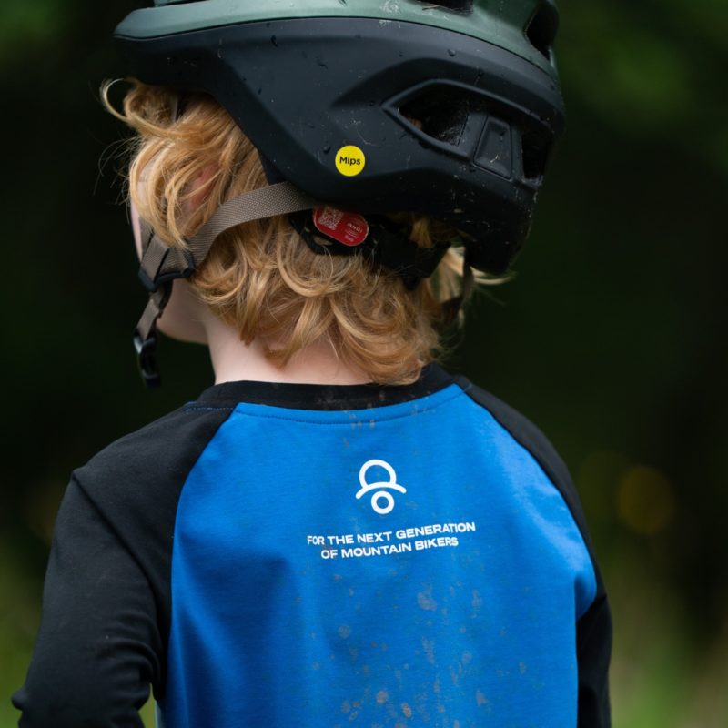KRS Windproof Kids MTB Jersey Dino back side