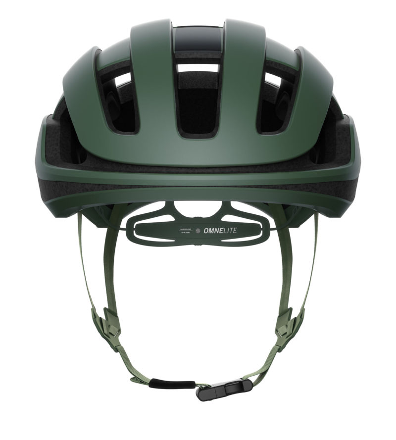 POC Omne Lite lightweight road & gravel bike helmet, green