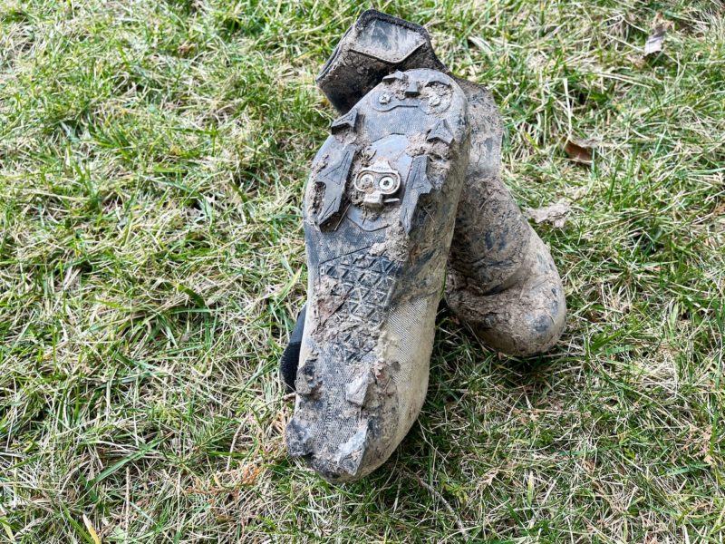 Shimano MW702 Winter Shoes bottom dirty
