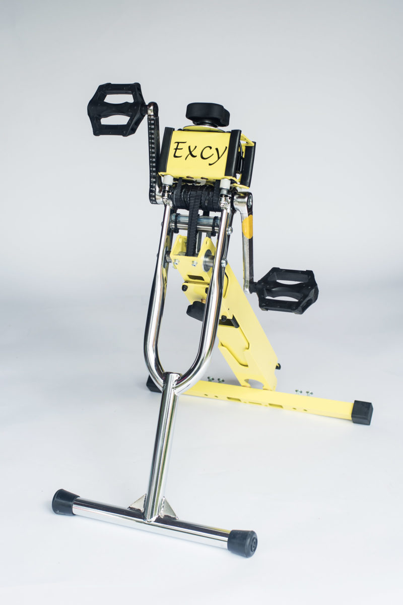 excy exercise bike portable recumbent hand cyclists injury rehab