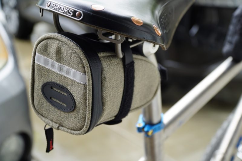Fierce Hazel True Grit Saddle Bag Brooks drive side