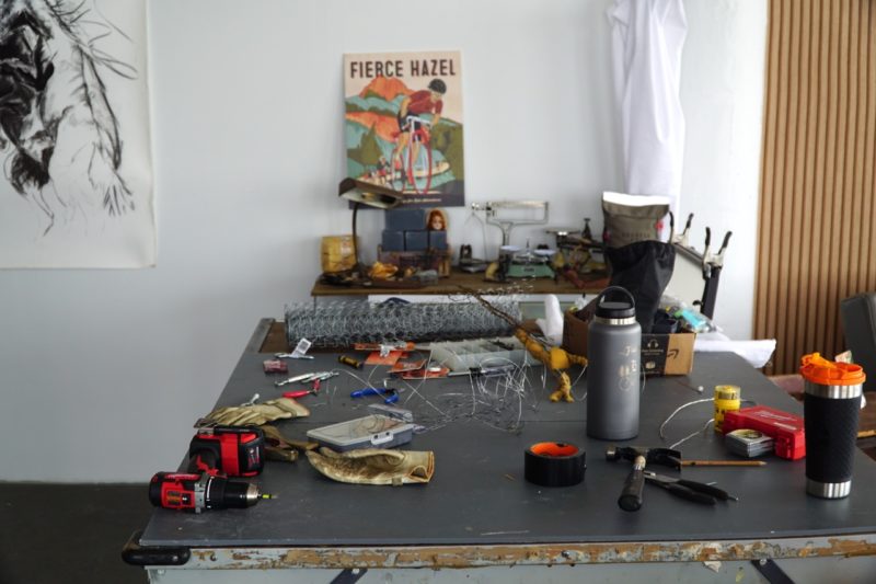 Fierce Hazel workspace