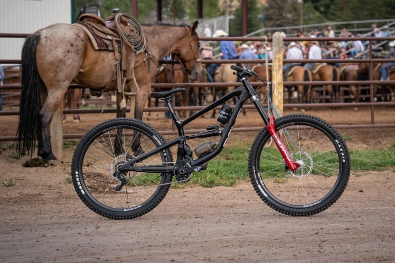 side shot of Revel Rodeo at rodeo