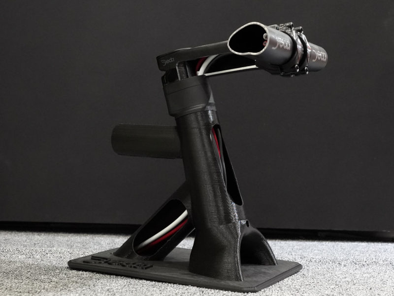 Deda Elementi internal routing cutaway for bicycle cockpits