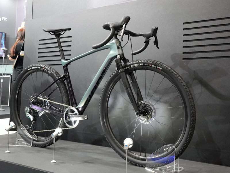Giant Revolt X gravel bike with suspension fork