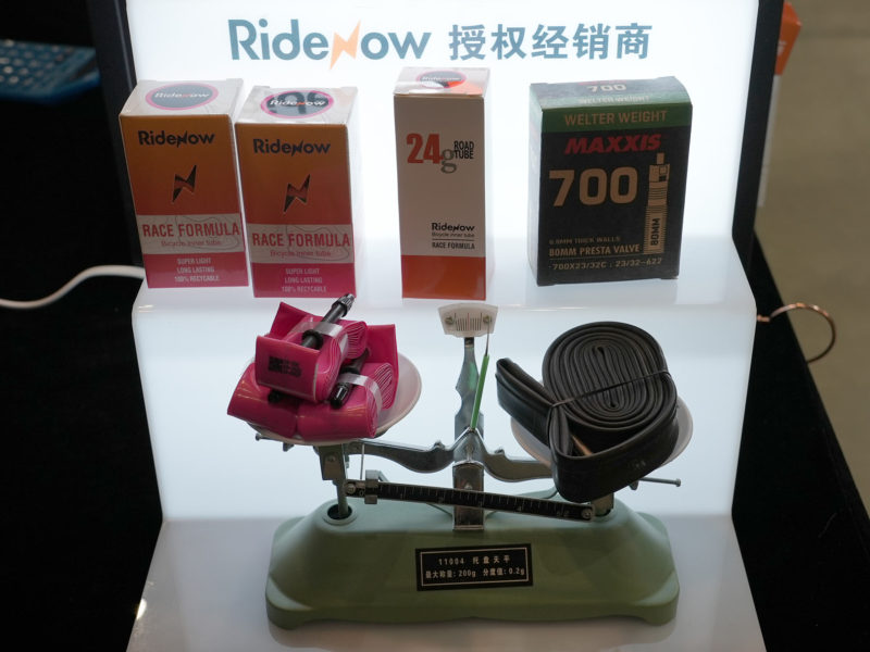 Ridenow ultralight inner tubes for road bikes and gravel bikes