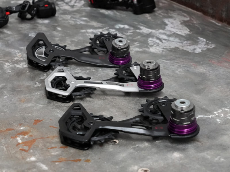 SRAM Transmission direct mount rear derailleur closeup details