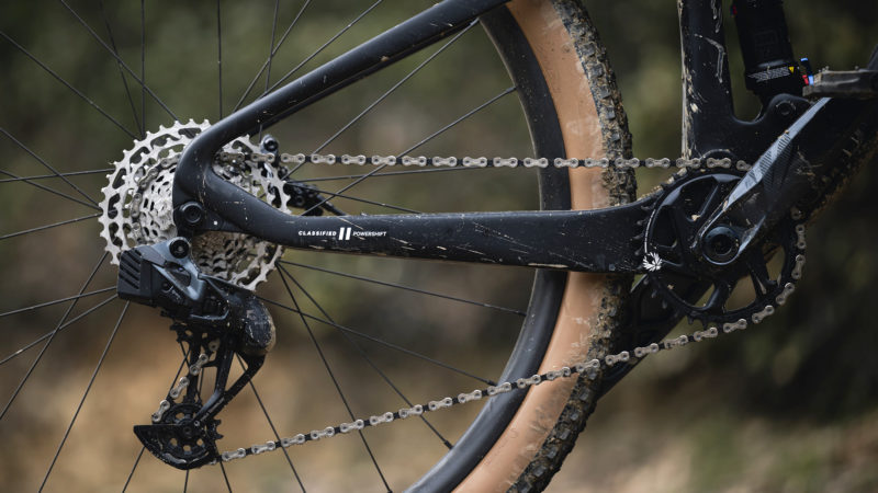 Classified Powershift Boost MTB 2x internal gear mountain bike hub for Shimano or SRAM 12-speed, Bike Connection Agency photo by Rupert Fowler, SRAM drivetrain