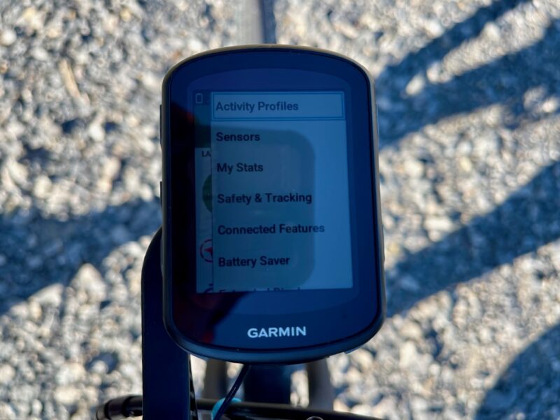 Garmin Edge 540 edge 840 inferface