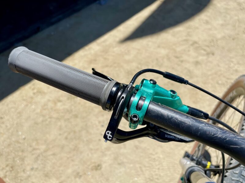 Pro Bike Check Silvia Blunks RockRider with Protoype Manitou fork lever