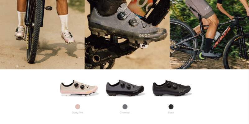 Quoc Gran Tourer XC mountain bike & gravel race shoes, colors