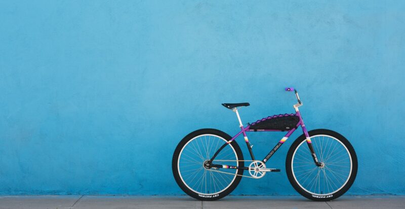 State Bicycles x Taco Bell Klunker far away side shot