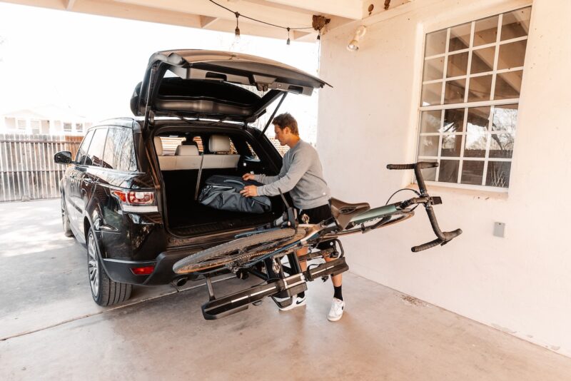 Thule Epos in the trunk