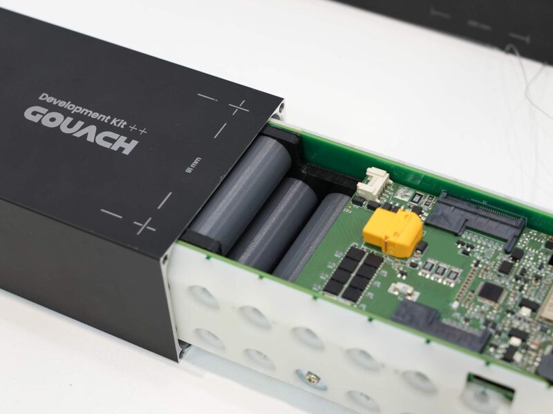 gouach e-bike battery with user replaceable cells