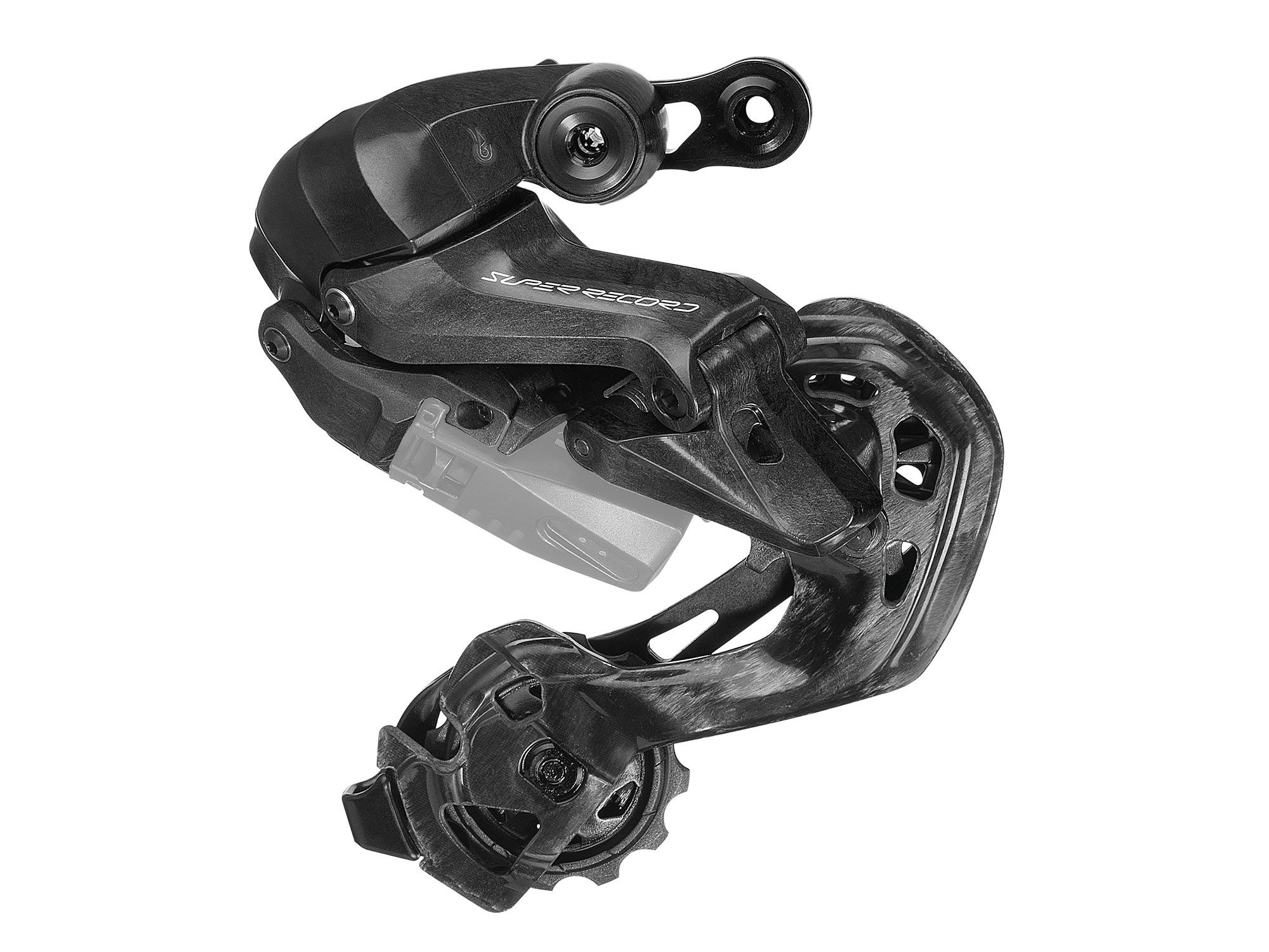 2023 Campagnolo Super Record Wireless gruppo, electronic-shift hydraulic disc brake 12-speed road bike drivetrain, rear derailleur