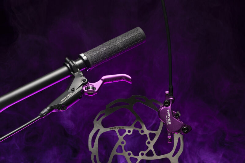 Hayes Dominion A4 lever on handlebar.
