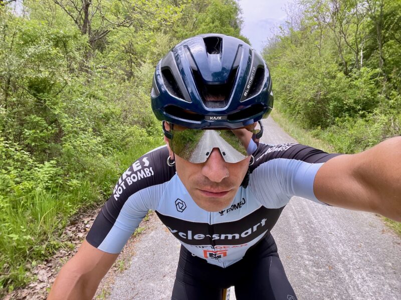 KASK Elemento Helmet jordan Villella smile head on