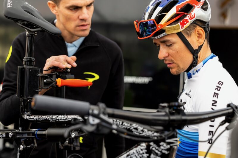 Pinarello Dogma XC pre race meeting