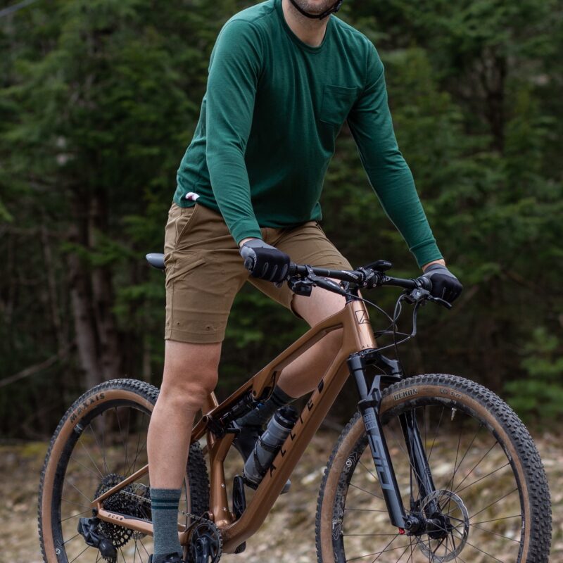 Pinebury long sleeve performance tee mtb