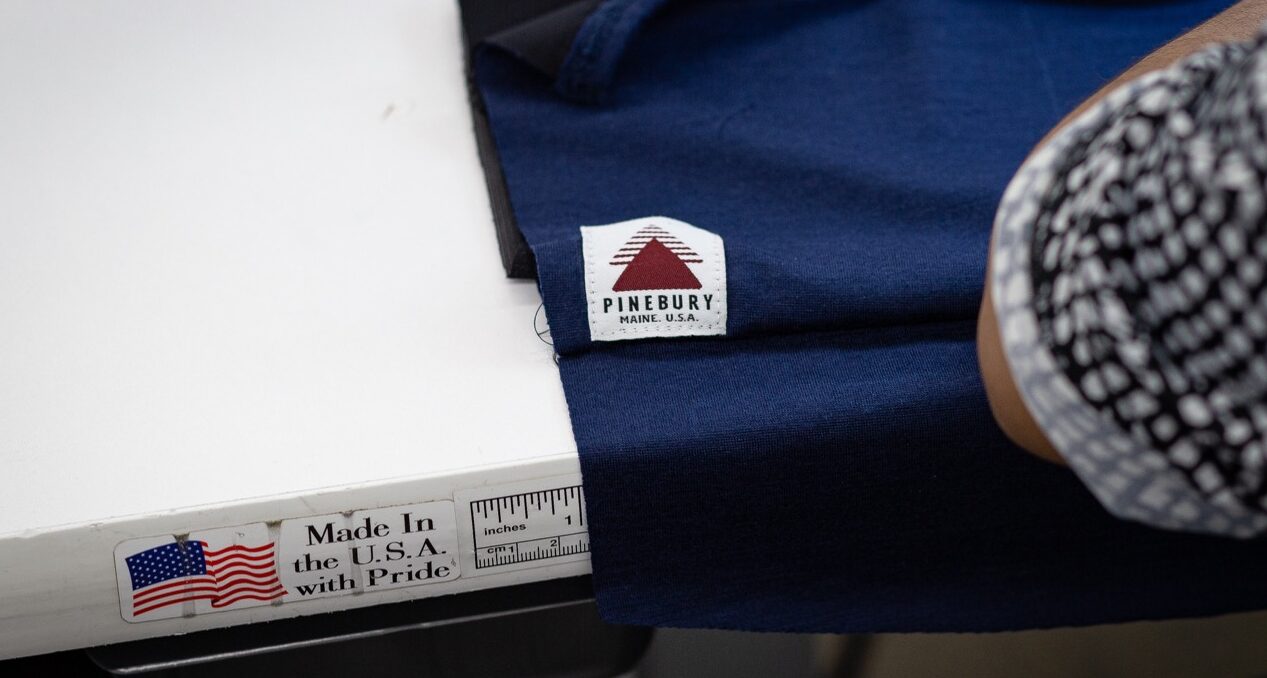 Pinebury made in usa and logo