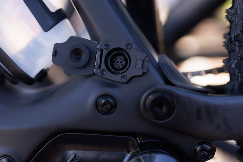 Specialized Turbo Levo SL ebike charging port