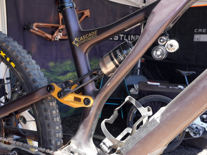 cascade components high pivot pulley wheels and shock linkages