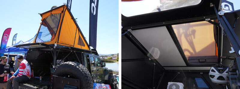 GFC go fast campers truck bed root top tent frames