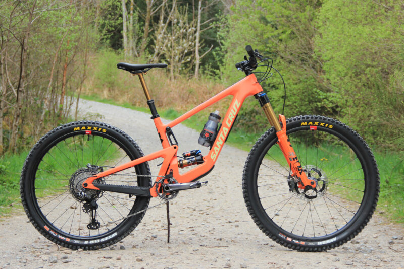 nina hoffmann santa cruz bronson cc pro bike check