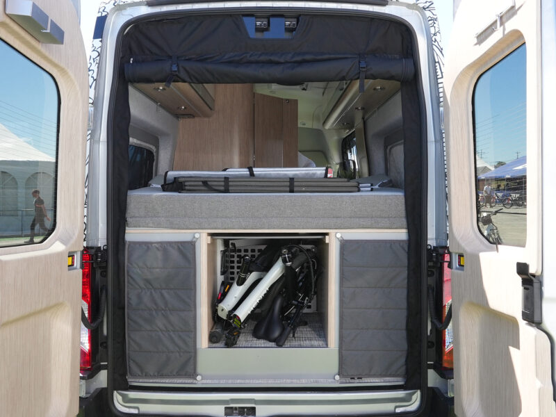 winnebago eRV electric ford transit camper van
