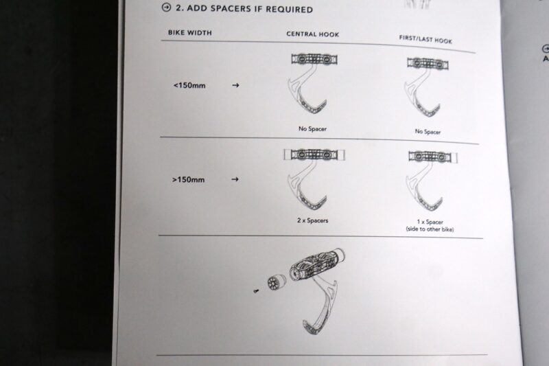 Stashed SpaceRail Storage System instructions