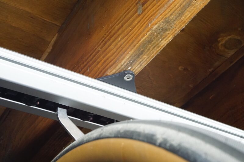 Stashed SpaceRail Storage System mounting hardware 2