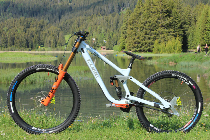 danny hart cube 215 prototype non drive side floating brake arm