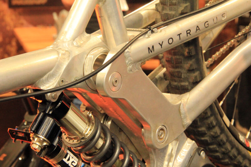 myotragus dorothea straight line axle path dh bike 200mm travel eurobike 2023