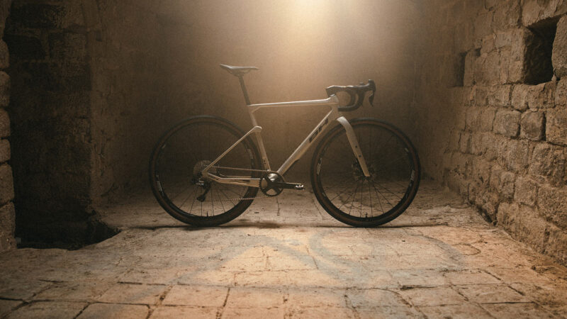 BH GravelX v2 lightweight full-suspension gravel race bike, teaser