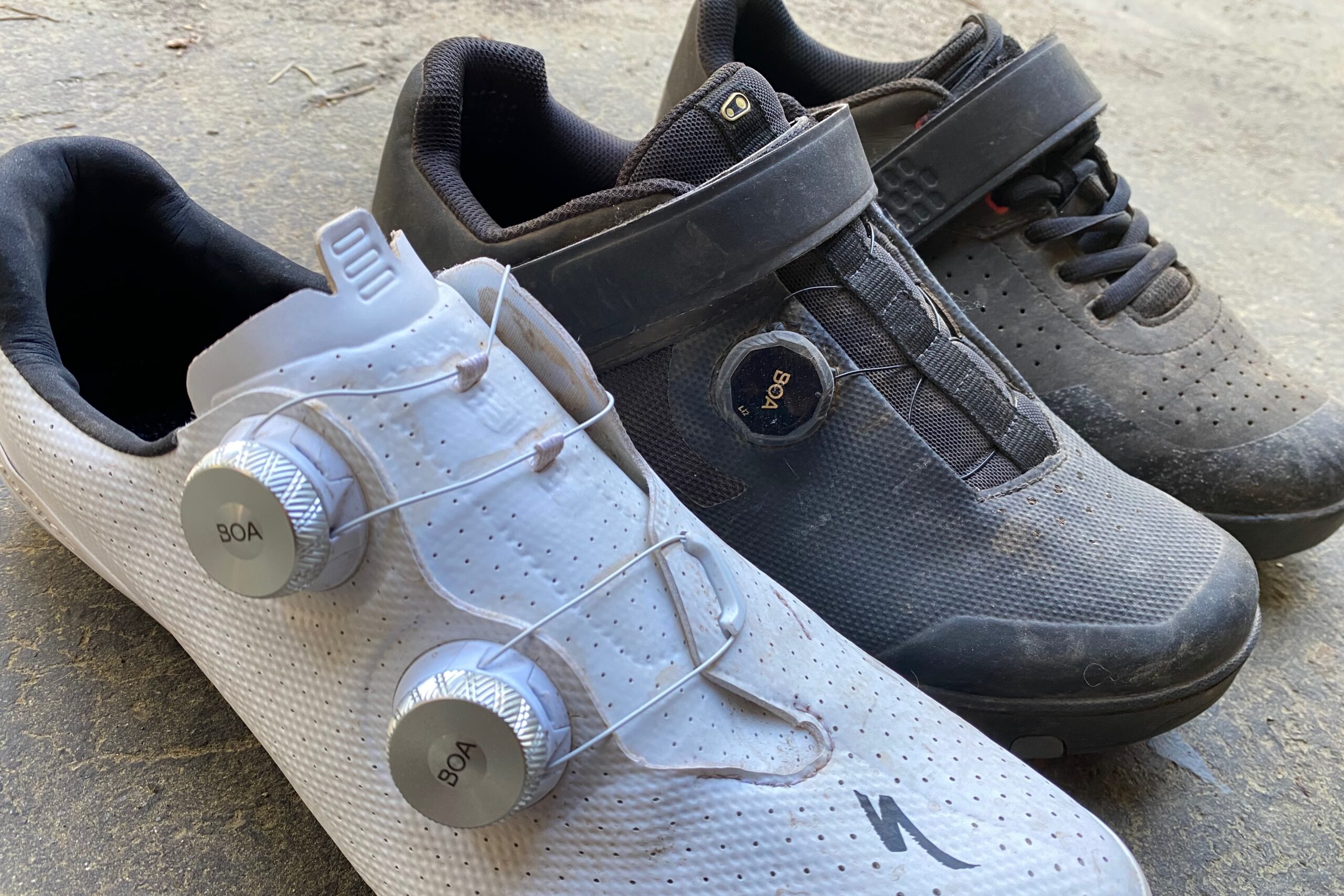 Mountain Bike Shoe closure options