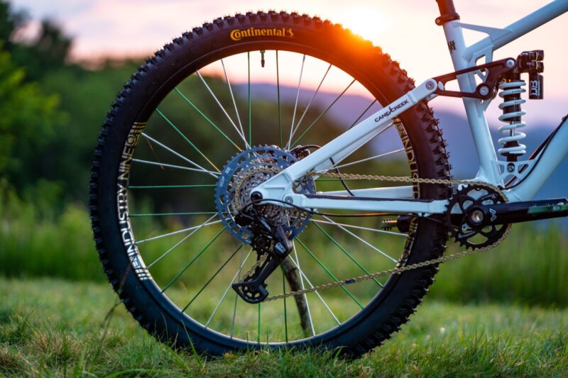 Cane Creek Pisgah Proj 23 rear wheel and sun