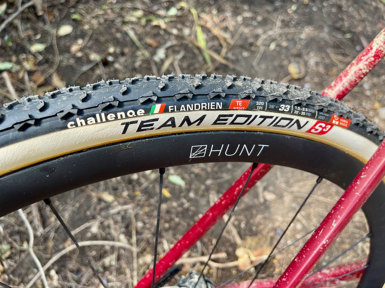 Challenge Team Edition Flandrien tubular logo