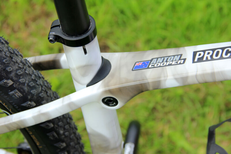 anton cooper trek procaliber pro bike check 2023 world champs xc isospeed