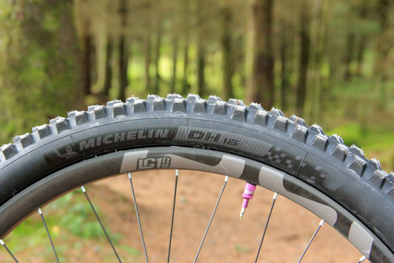 mondraker dh bike brook macdonald michelin dh16 prototype