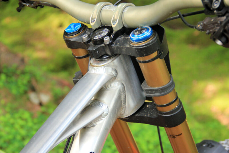 mondraker downhill bike fort william brook macdonald prototype reach adjust headset